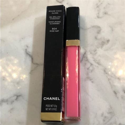 chanel rose naif lip gloss